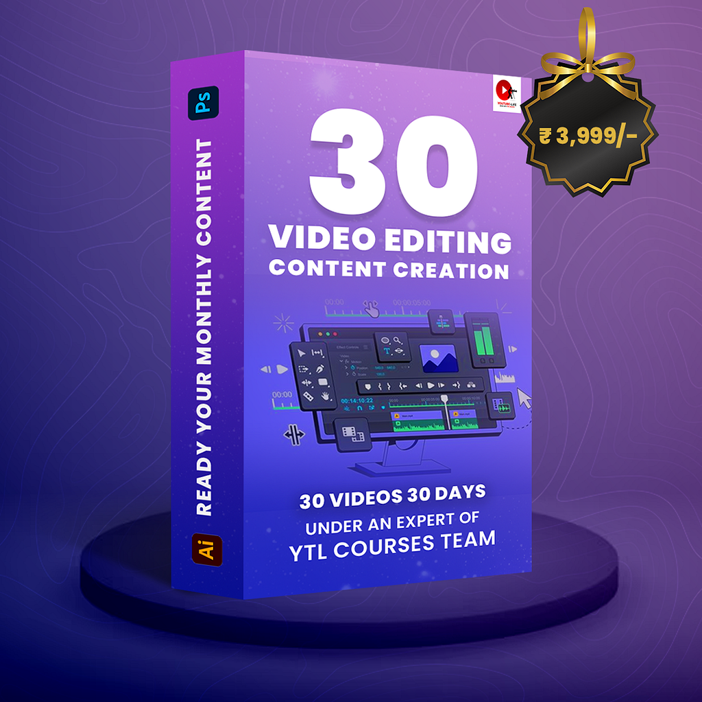 ytl courses video editing services for youtube channel content creation