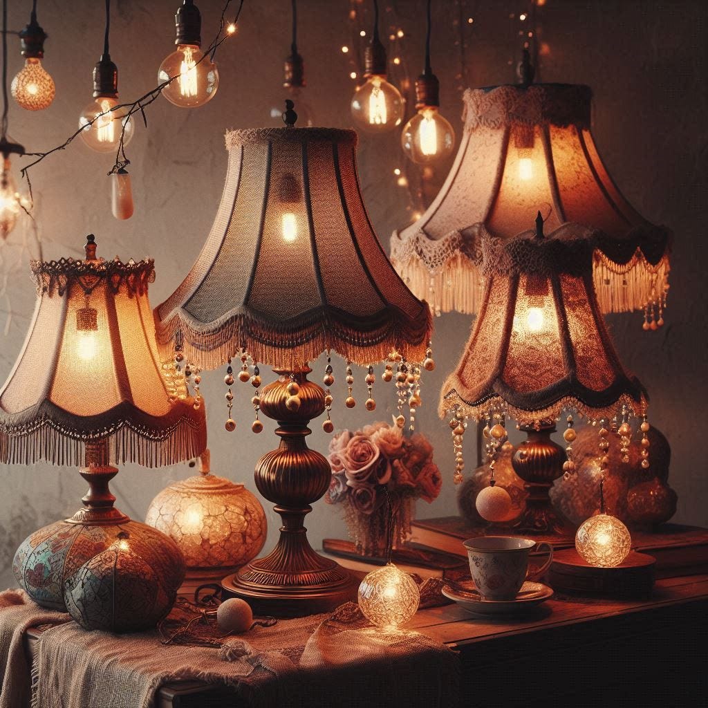 lighting for Vintage inspired nursery