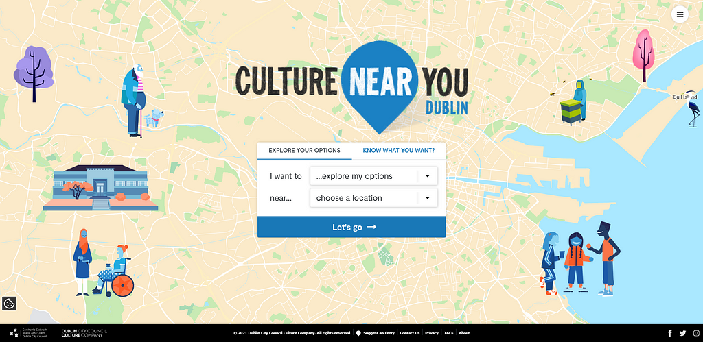 Culture Near You open data portal