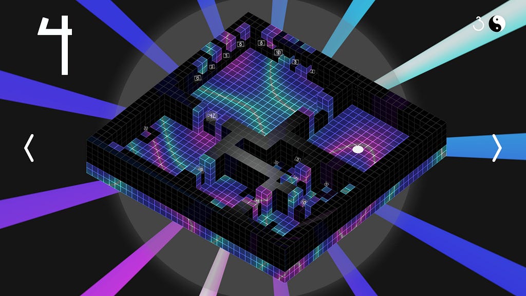 Preview of a level in Obversion.