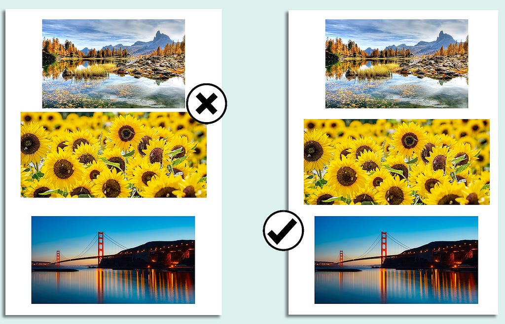 Photo scanning tips: Gap between photos