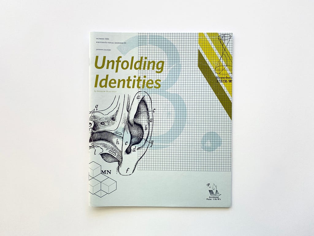 Unfolding Identities 3, front cover