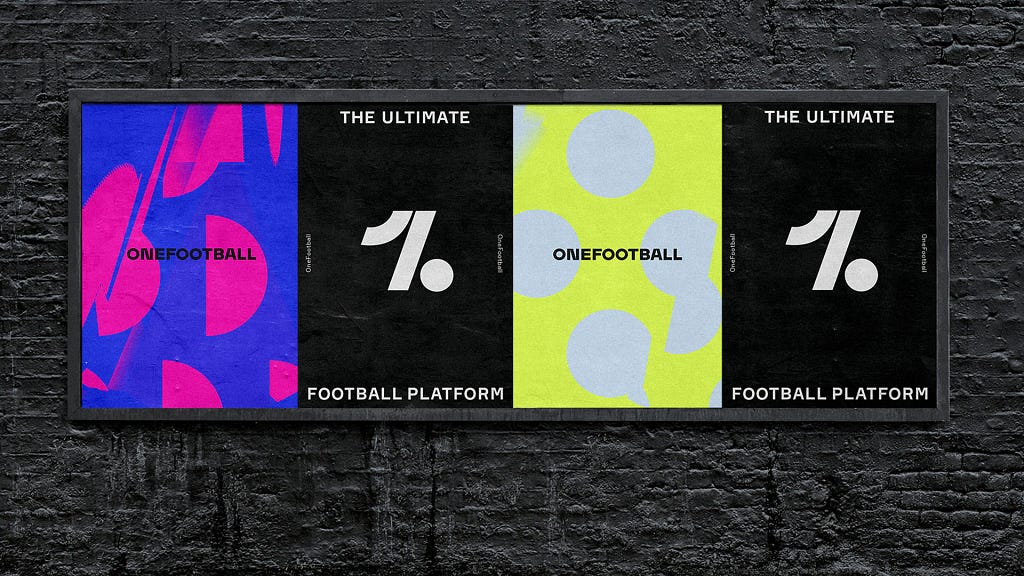 the new OneFootball design and logo in new fresh colors.