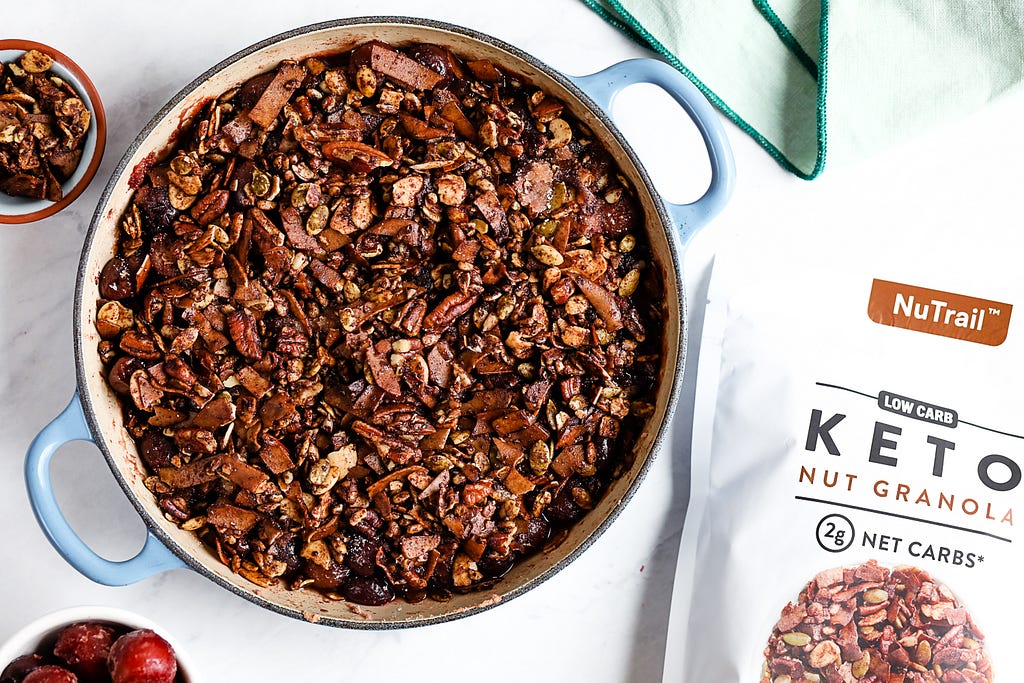 nutrail cherry cobbler crisp recipe