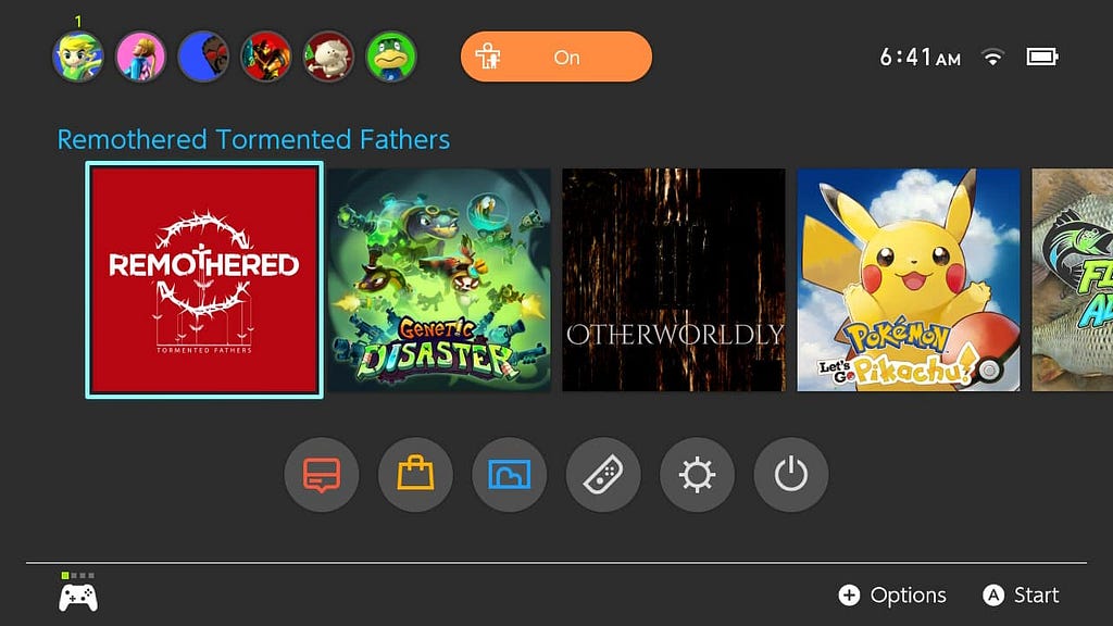 remothered nintendo switch icon