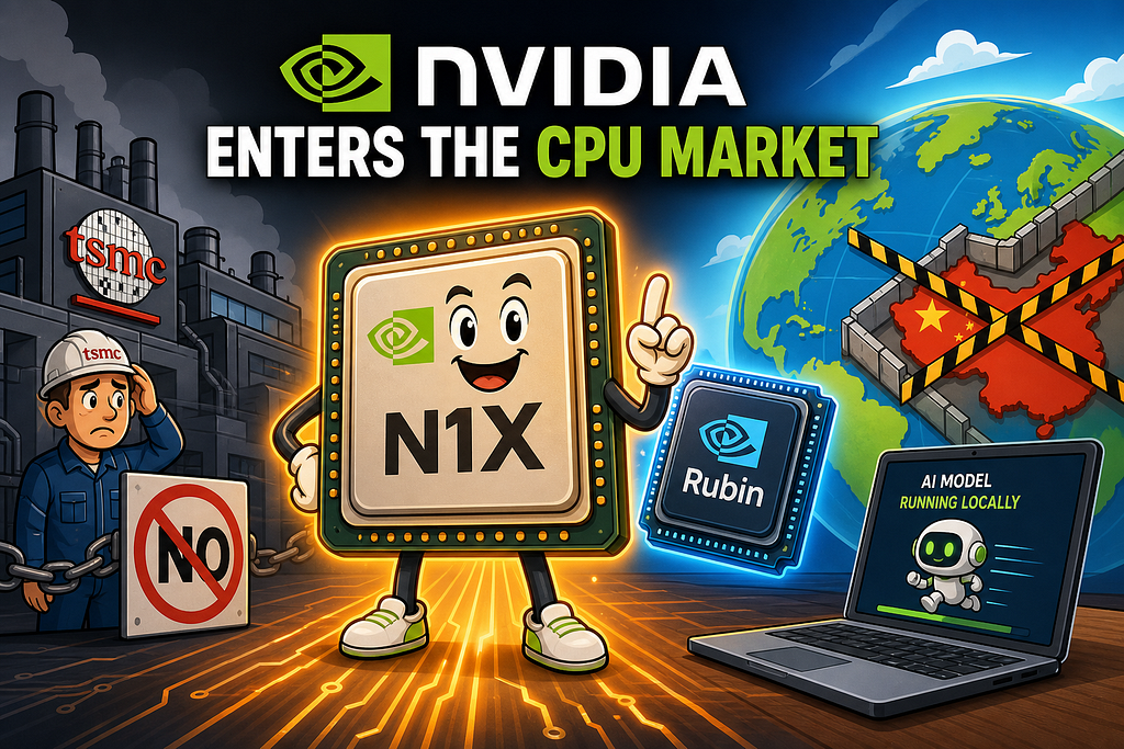 Why Nvidia Is Entering the CPU Market