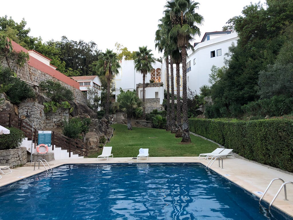 The pool at Monchique Spa (Photo credit: Chris H.)