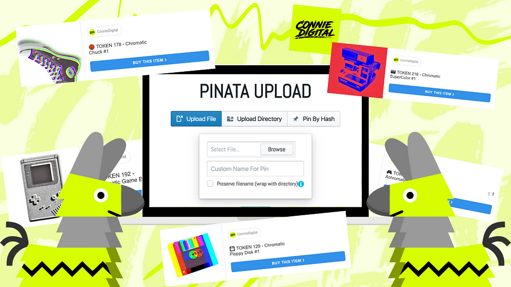 Pinata Blog Graphic 02_Connie Digital IPFS NFT