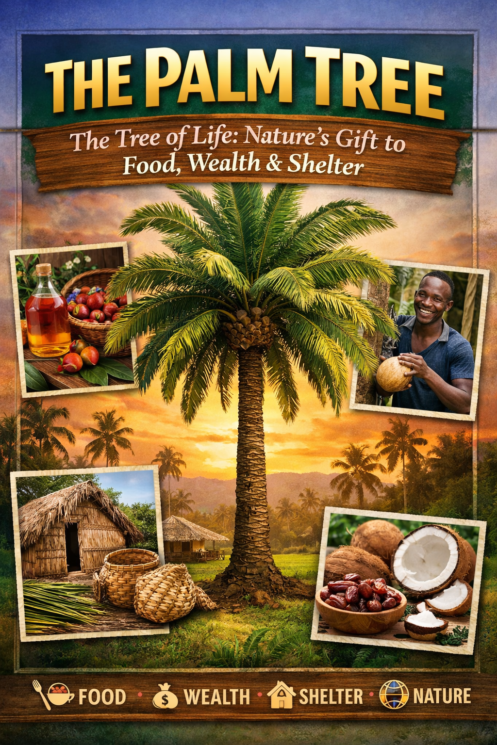 Palm Tree: Africa’s Golden Treasure
Food, Fortune and Future in One Living Resource
