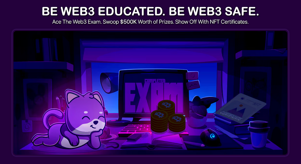 Gamification The Key to Successful Web3 Education: the BitDegree Web3 Exam.