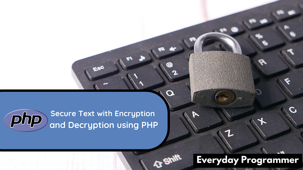 Secure Text with Encryption and decryption
