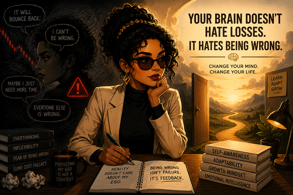 Your Brain Doesn’t Hate Losses. It Hates Being Wrong