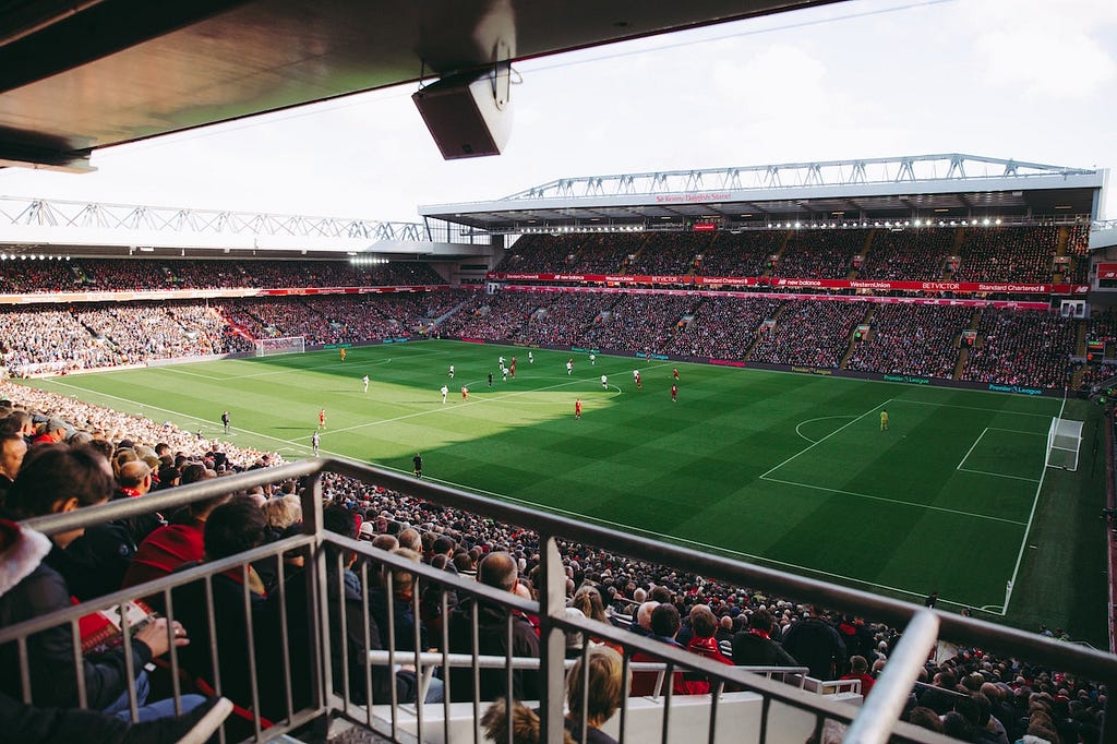 Photo of Football field by Tembela Bohle from Pexels