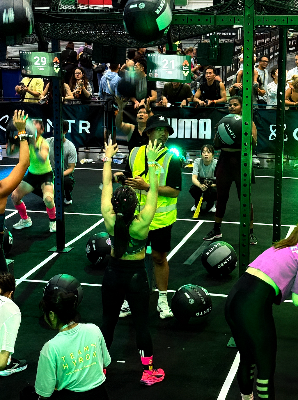 Wall ball