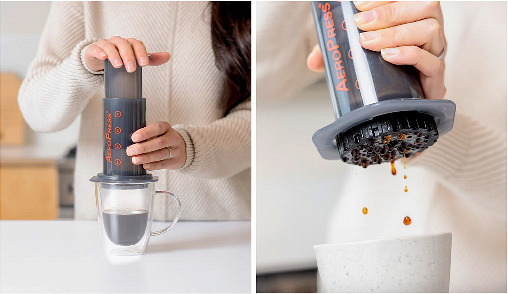 AeroPress coffee maker