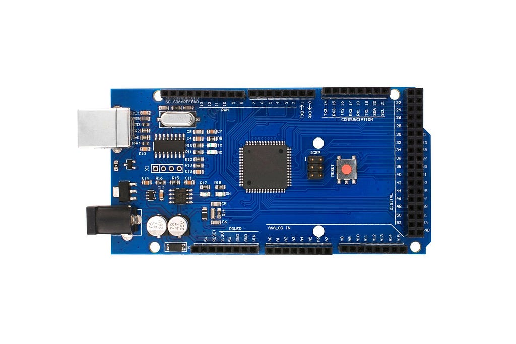 An Arduino Mega provides additional connectivity, making it useful for larger or more complex projects.