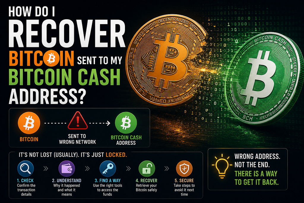 How Do I Recover Bitcoin Sent To My Bitcoin Cash Address?