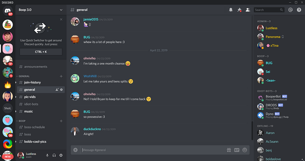 Funny Names For Discord