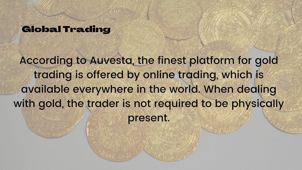 Auvesta | Online Gold Trading’s Increasing Popularity | Global Trading