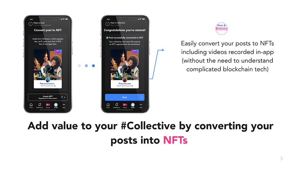 NFTs are assets for your #Collective