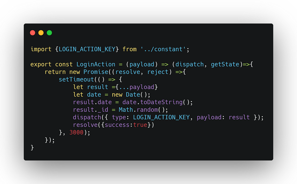 LoginAction.js Full Code