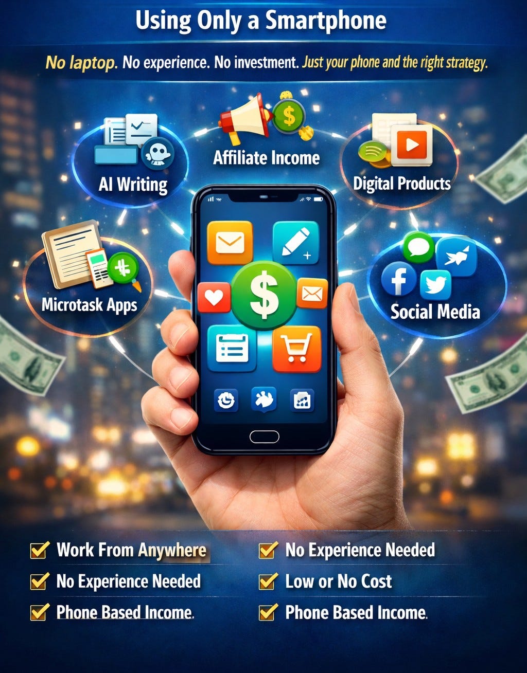 How to Make Money Online in 2026 Using Only a Smartphone