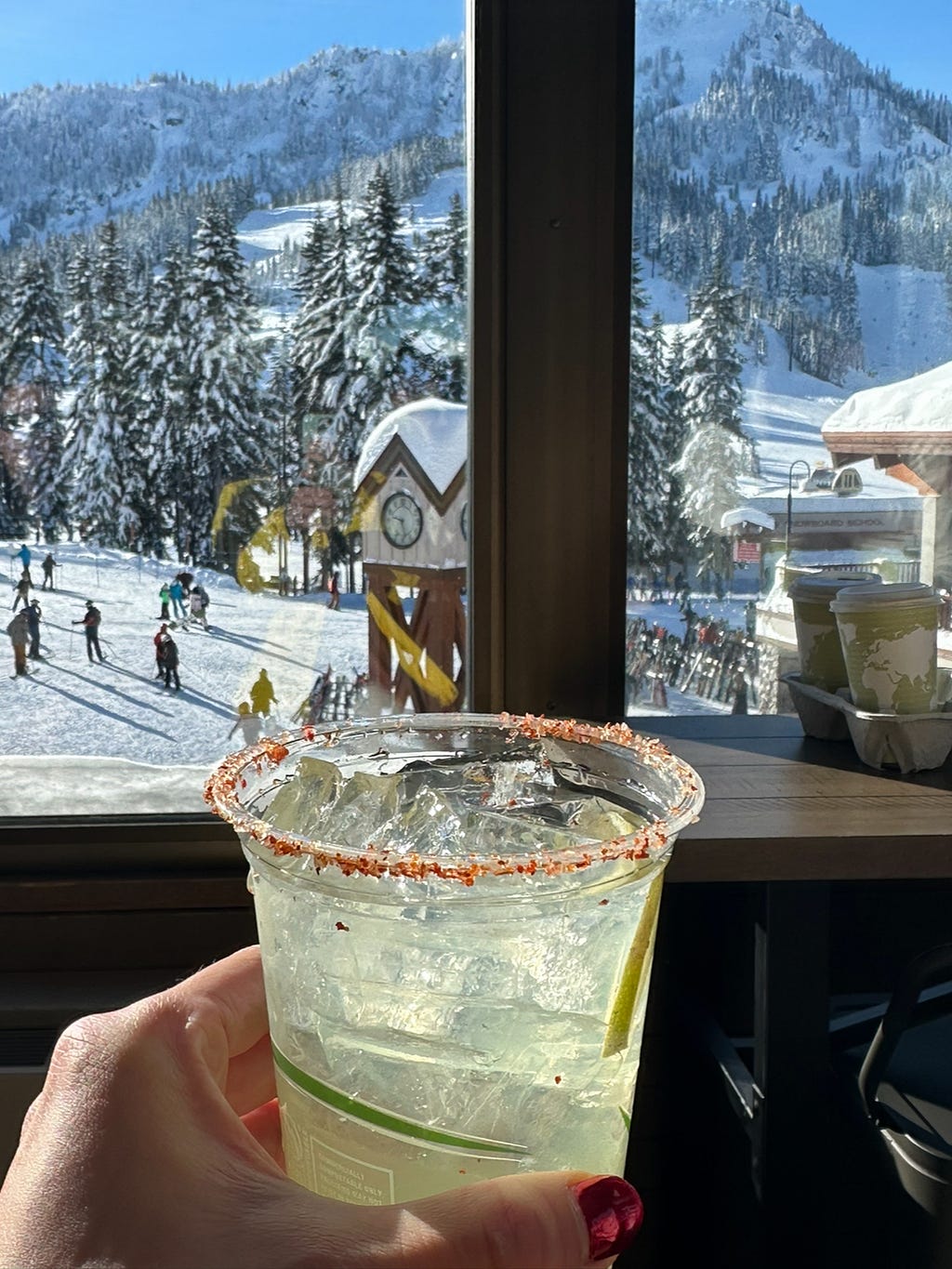 Aforementioned iconic Stevens’ Pass margaritas