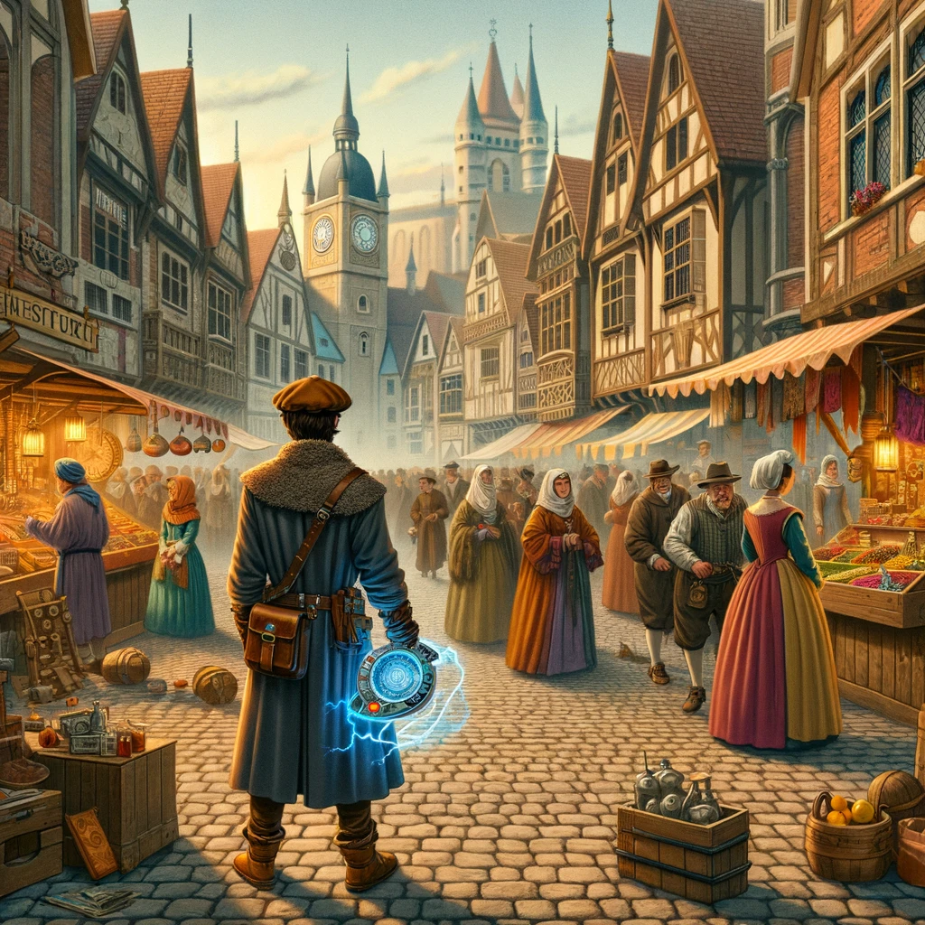 Time Machine Broke — Stranded in Renaissance