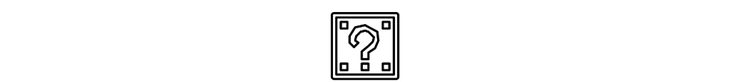 retro block question by Template from the Noun Project