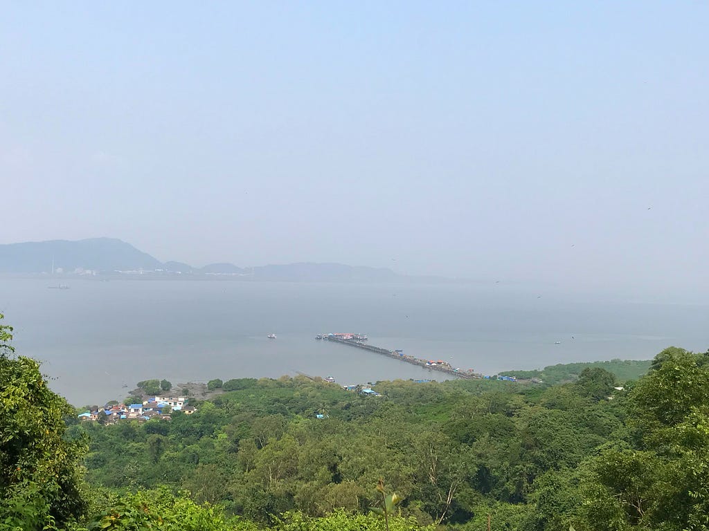 Cannon hill, Elephanta caves, Mumbai