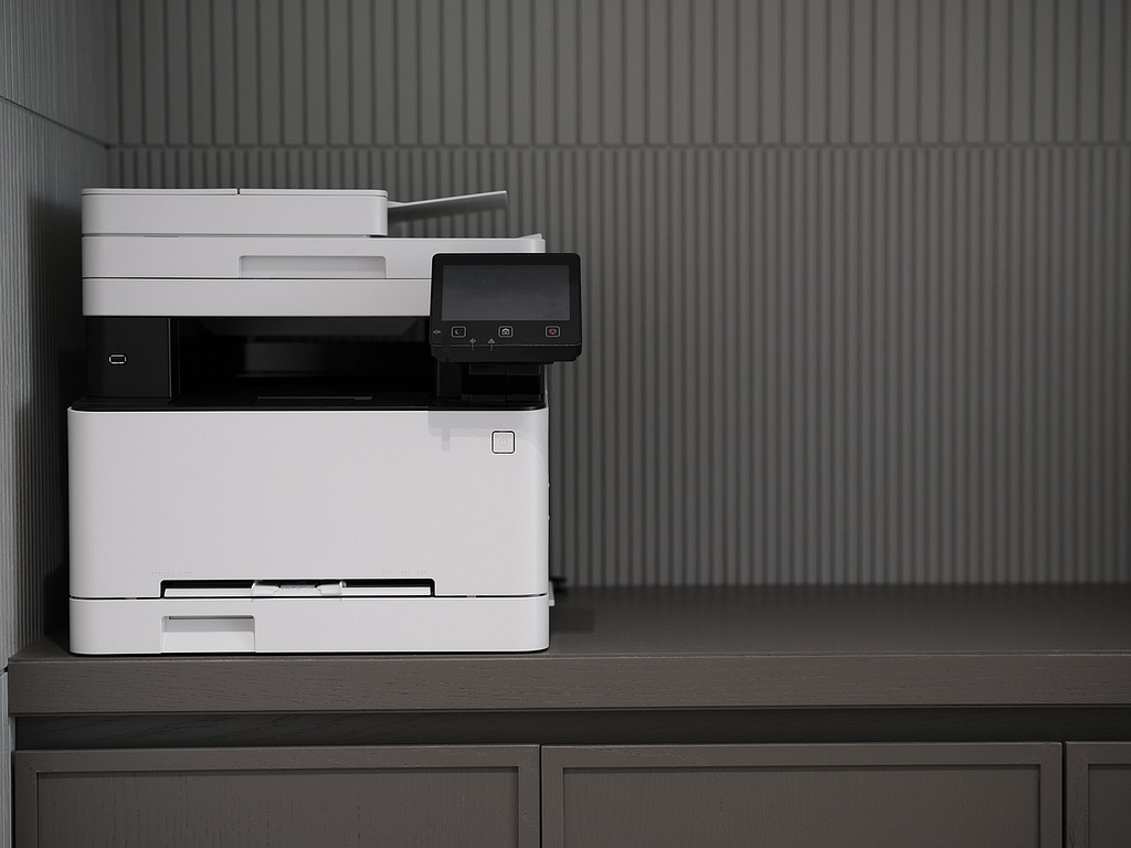 A Wireless Office Printer, Symbolizing the Flexible and Accessible Nature of Modern Printing Solutions