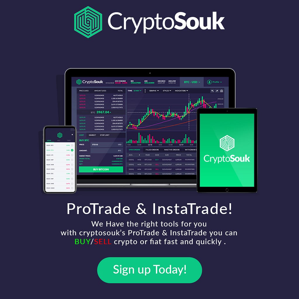 SignUp at https://www.cryptosouk.io/