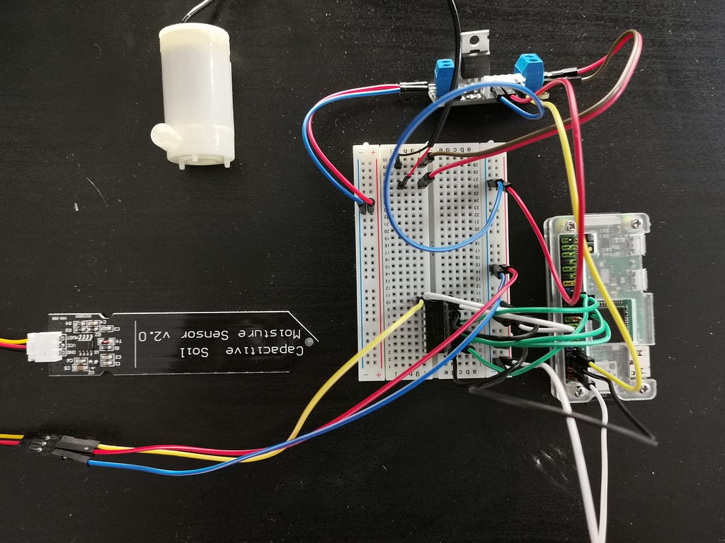 Constructed Circuit Diagram (Without External Power Source) as Real Photo