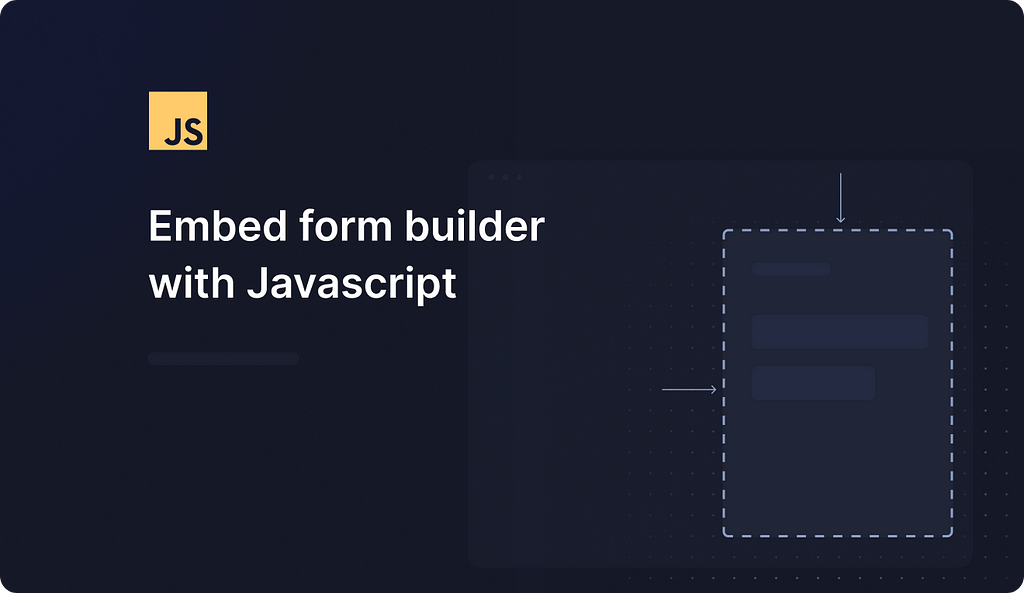 embed javascript form builder