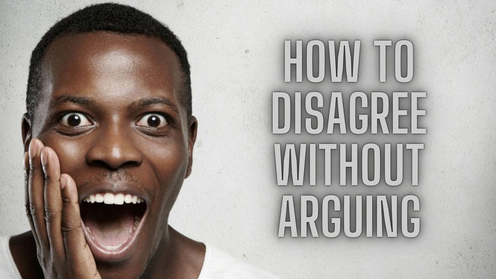 How to Disagree without Arguing