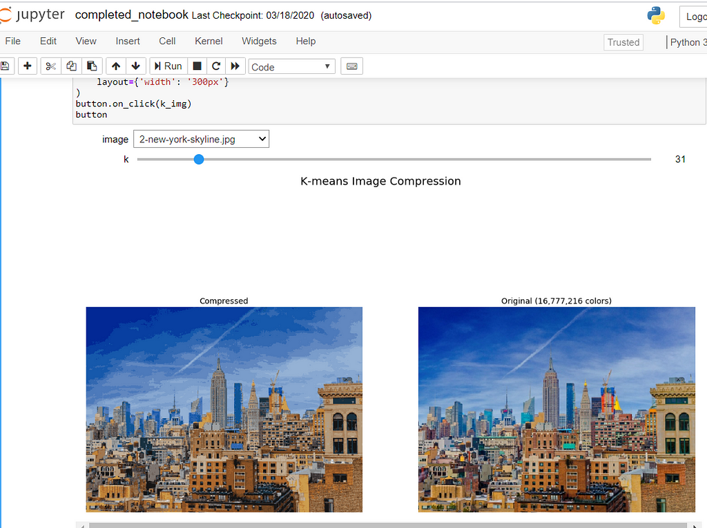 Image Compression Using “k Means Clustering” Laptrinhx