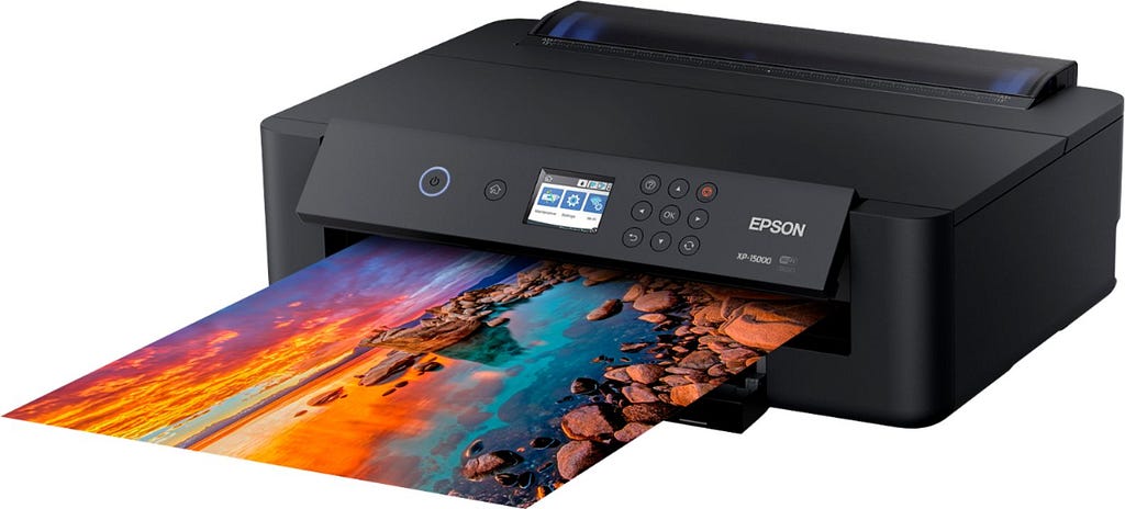 EPSON EXPRESSION PHOTO HD XP-15000: BEST WIDE FORMAT PRINTER FOR PHOTOGRAPHERS.