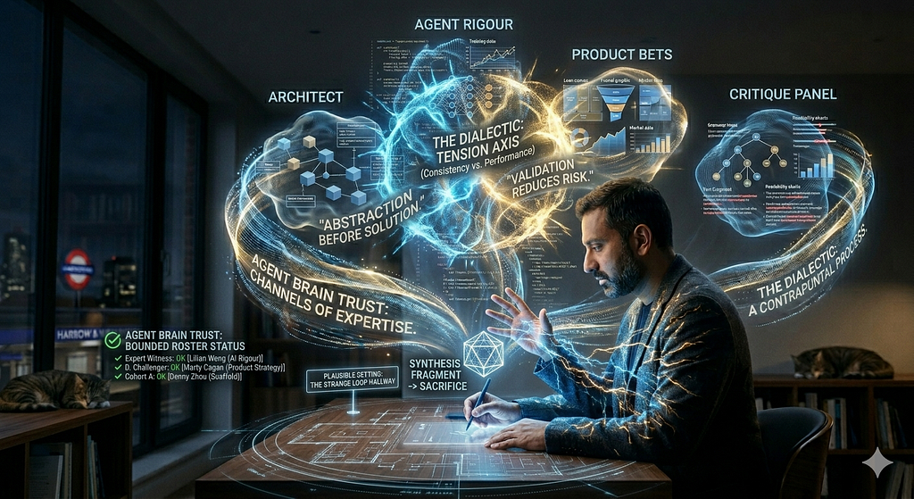 From the Dialectic Prompt to Agent Brain Trust