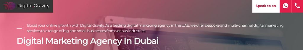 best digital marketing agency in Dubai