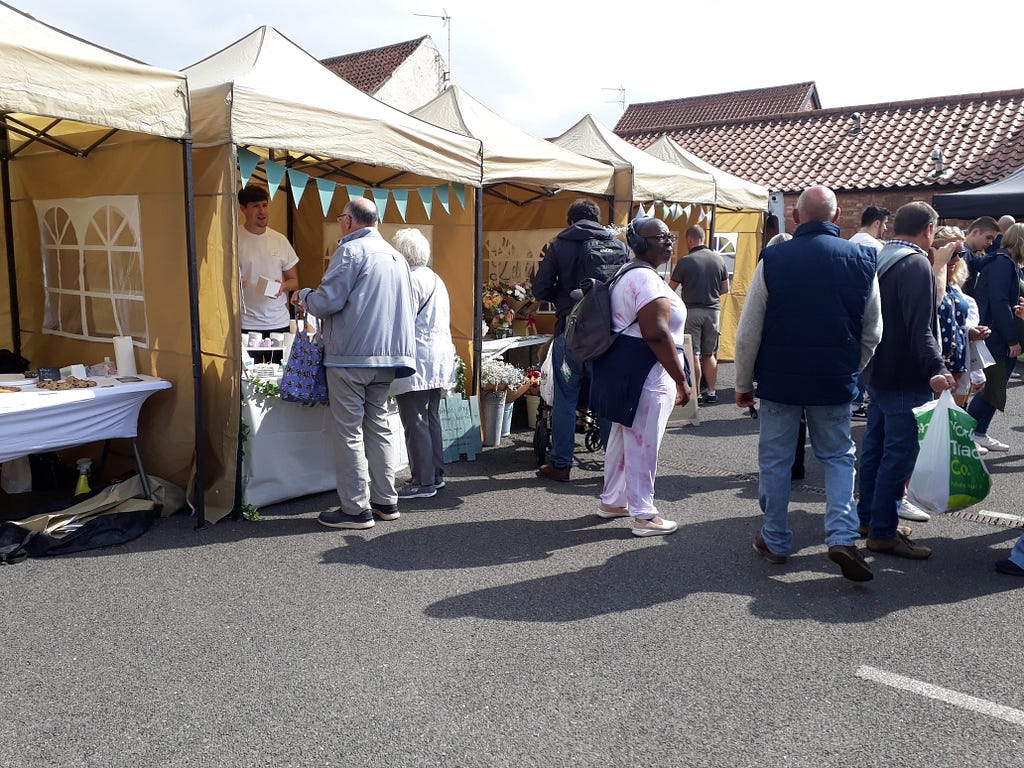 Millstream Square Street Food and Artisan Market in Sleaford