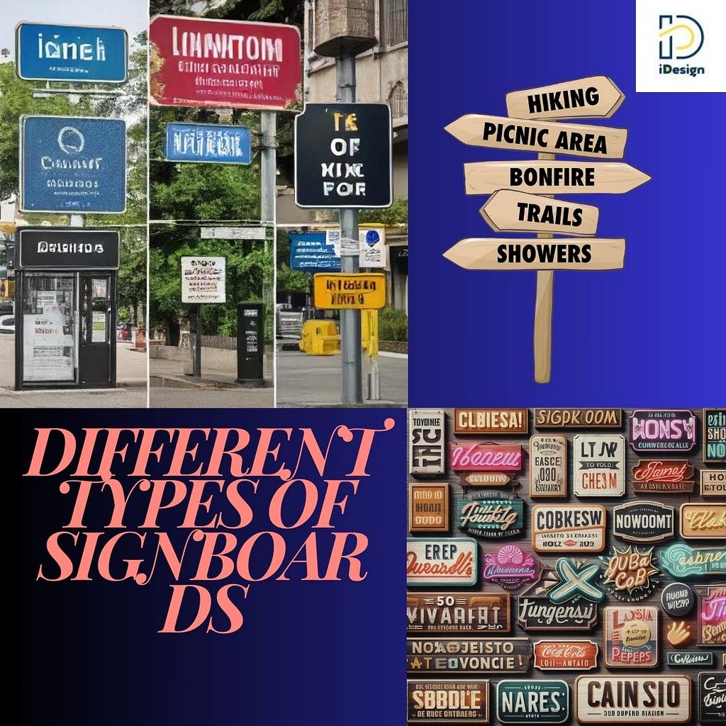 Types of Sign Boards
