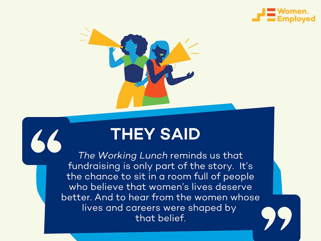 “They Said” Meet Our 2026 The Working Lunch Testimonial Speakers