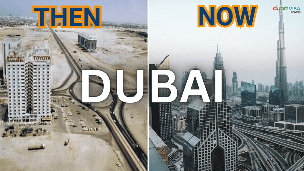 Dubai Then and Now