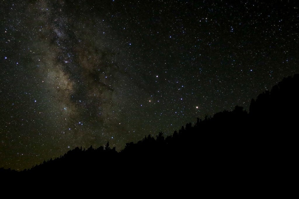 John Muir Trail stargazing