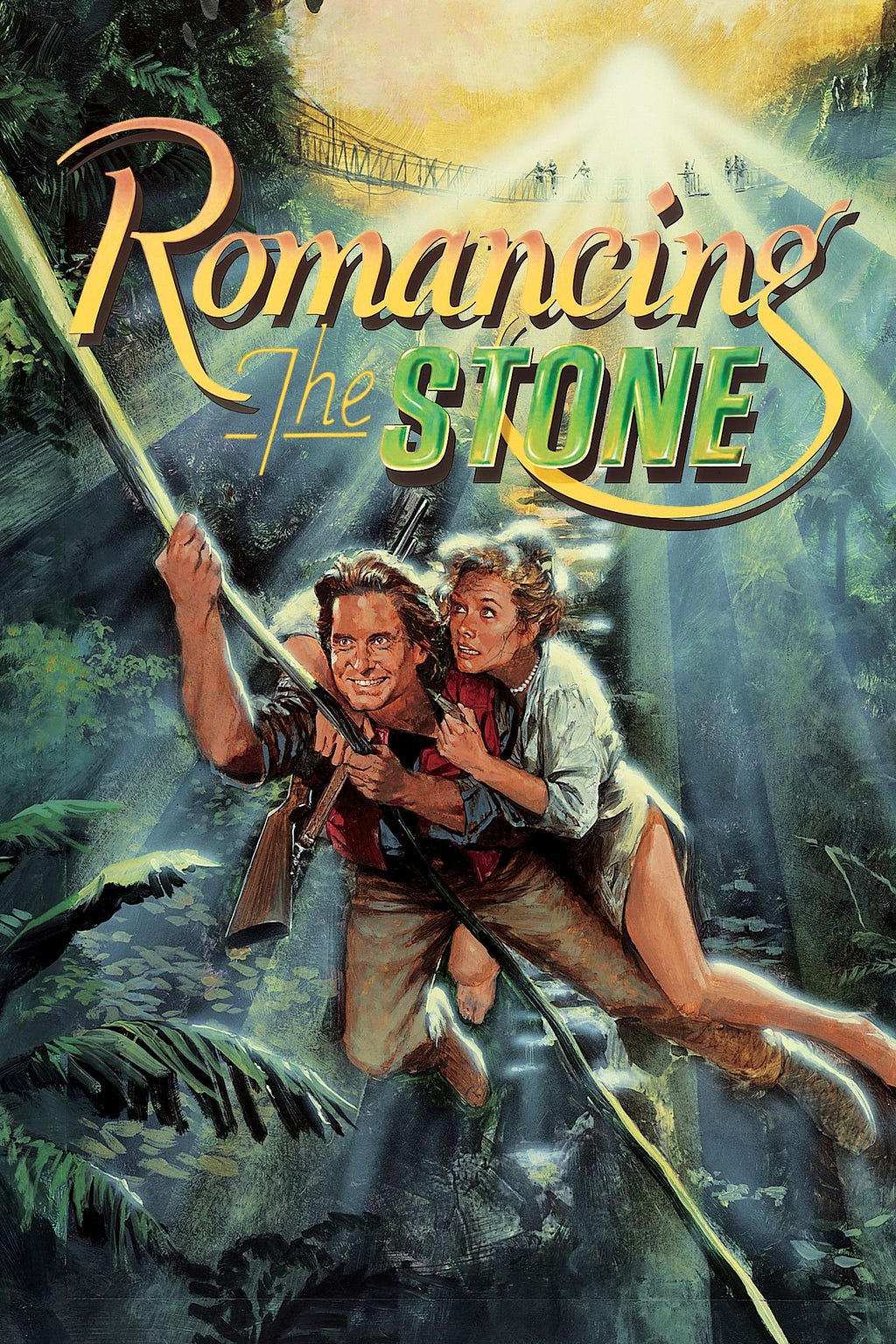 Romancing the Stone movie cover