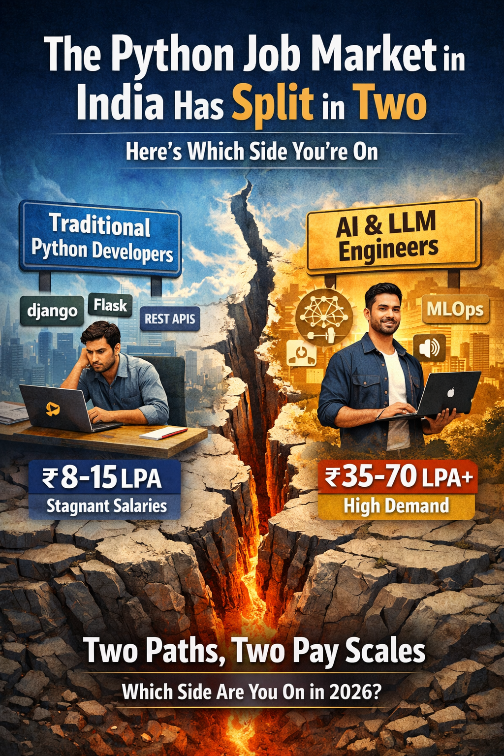 The Python Job Market in India Has Split in Two. Here’s Which Side You’re On.