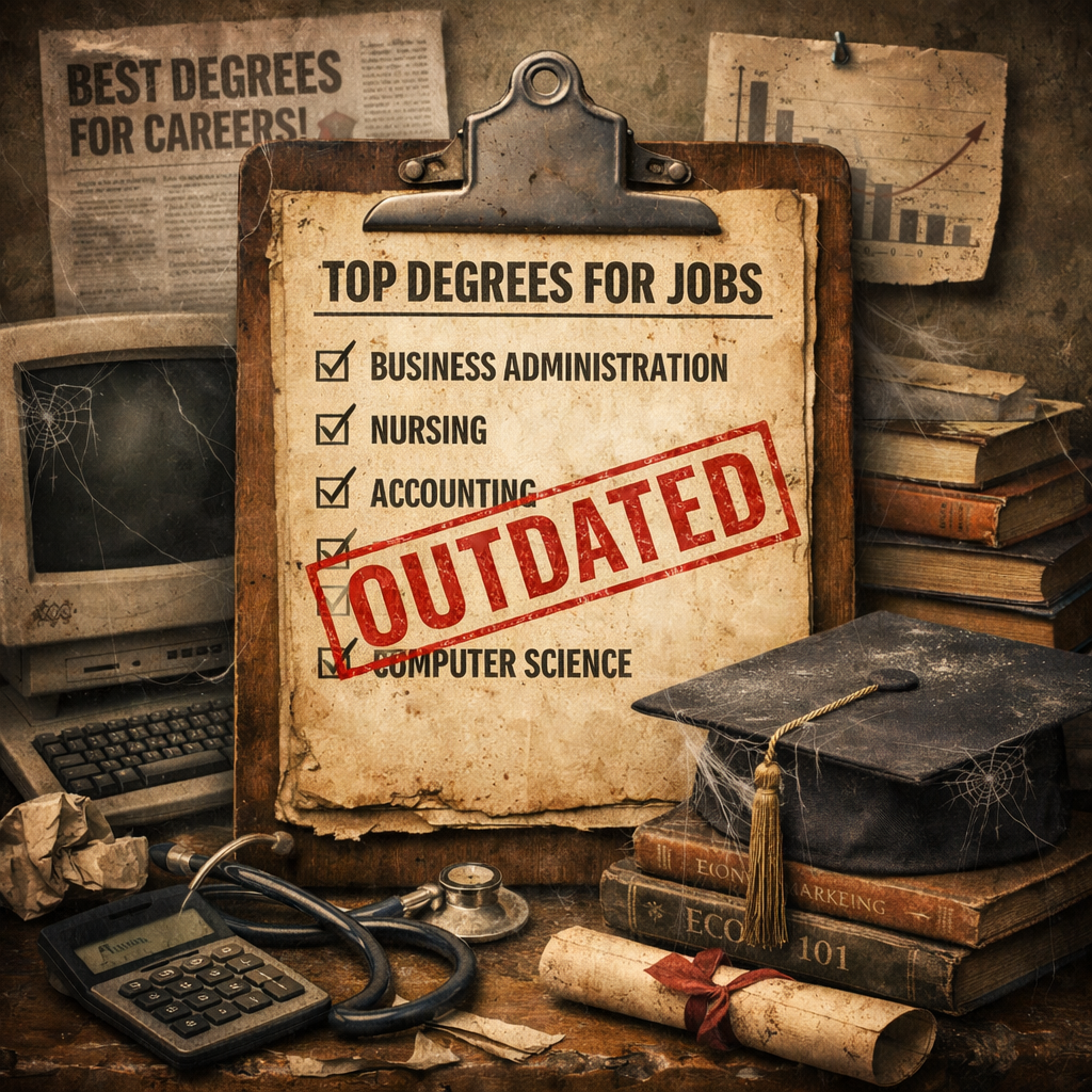 The “Top Degrees for Jobs” List Hasn’t Changed in 20 Years — And That’s the Problem