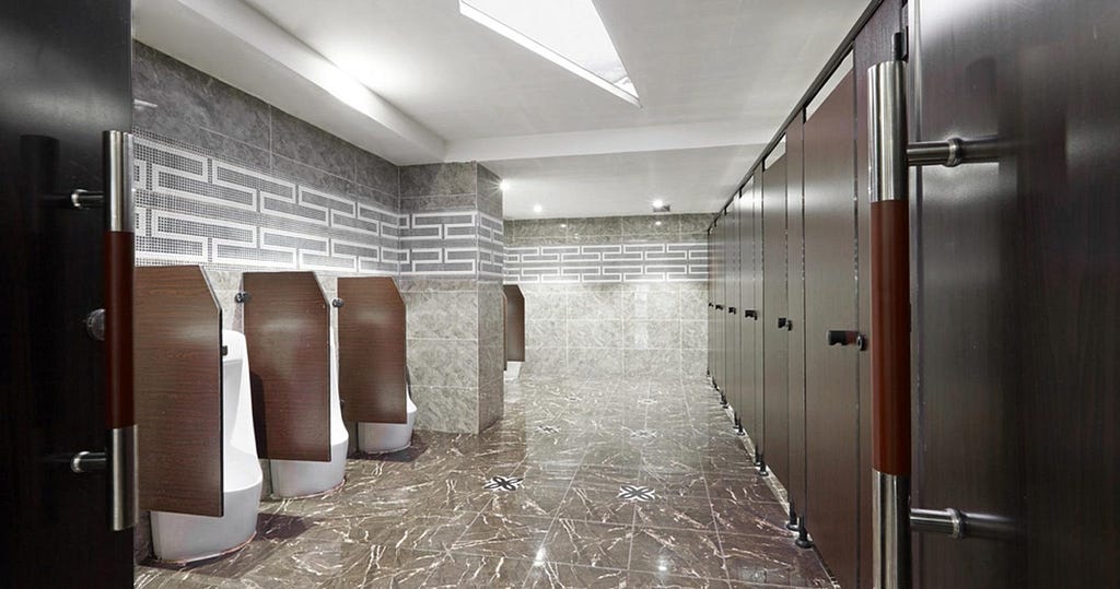 Toilet cubicle manufacturers -design space