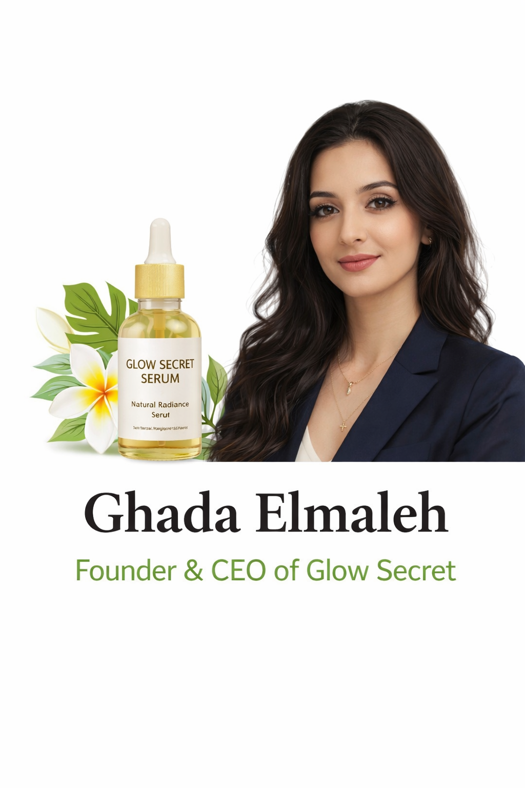 Ghada Elmaleh founder &ceo of Glow Secret