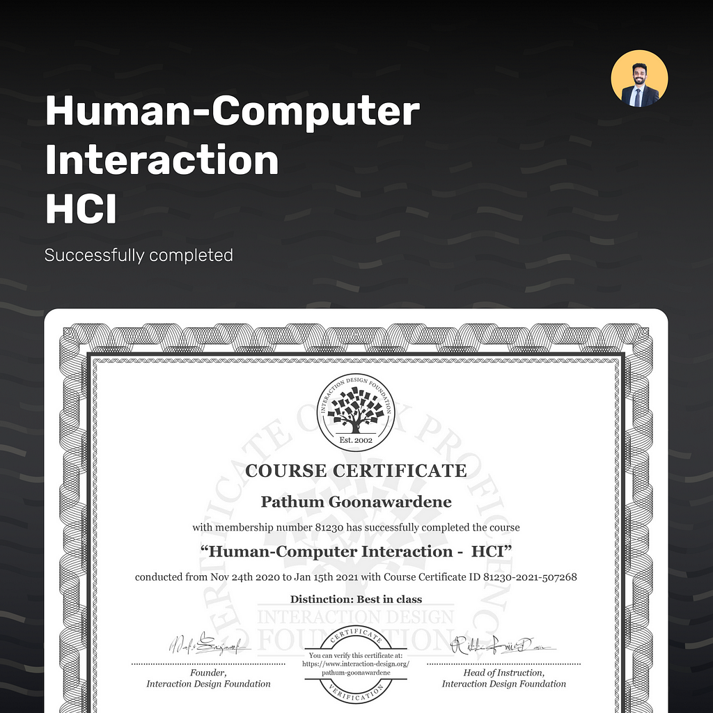 Human-Computer Interaction — HCI
